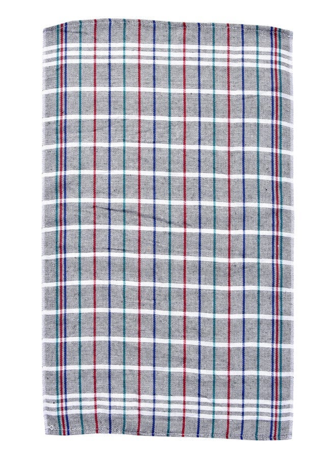 COMFORT WEAVE مناديل تنظيف المطبخ القطنية المريحة، مناديل أطباق - 18 × 18 بوصة، متعددة الألوان، عبوة من 12 قطعة - Image 4